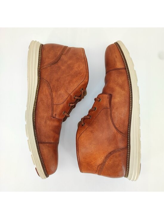 Cole Haan Grand Men\'s Size 10.5 Shoes Leather Brown Casual Wing Tip C21160 main image 6